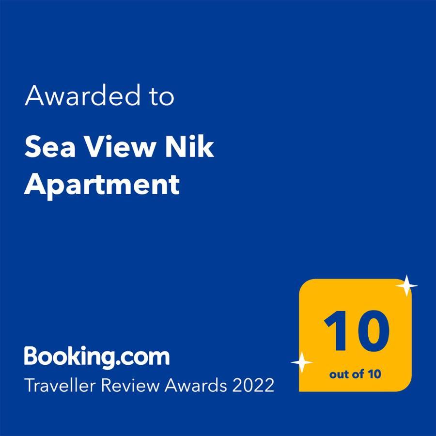 Sea View Nik Apartment Durrës Eksteriør billede