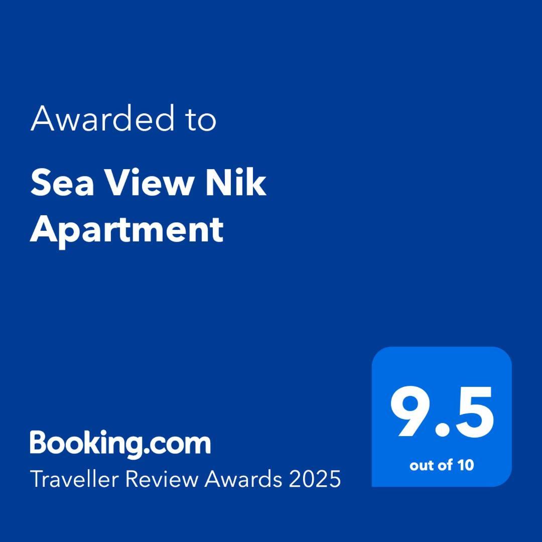 Sea View Nik Apartment Durrës Eksteriør billede